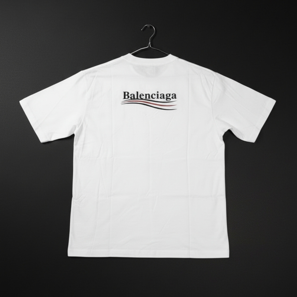 Balenciaga White Men's T-Shirt Size M